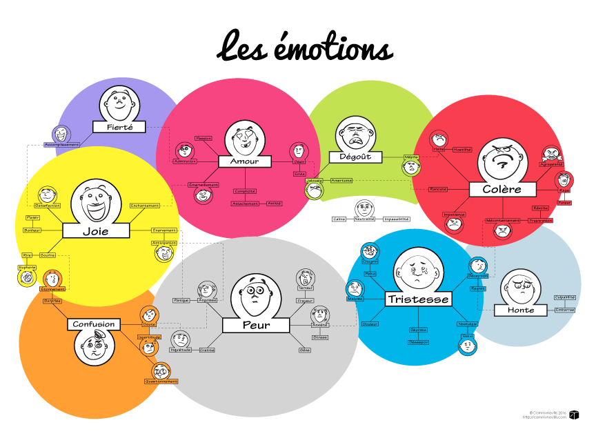 Relations des émotions - Comprendre ses émotions